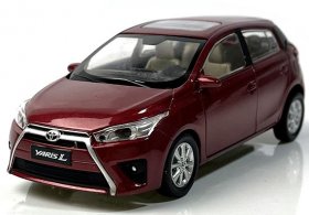 1:32 Scale Kids Diecast 2014 Toyota Yaris L Car Toy