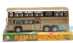 Kids Red / Yellow / Golden Diecast Hong Kong Double-Decker Bus