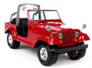 1:24 Scale Red / Blue Bburago Diecast Jeep Wrangler Car Model