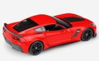 1:24 Yellow / Red Welly Diecast Chevrolet Corvette Z06 Model