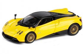 Orange /Yellow /Blue 1:32 Scale Kids Diecast Pagani Huayra Toy