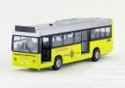 Medium Scale Red / Blue / Yellow Kids City Bus Toy