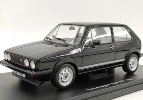 Black 1:43 Scale Altaya Diecast 1981 VW Golf GTI Model