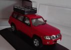 Black / Red 1:43 Baggage Carrier Diecast Nissan Patrol Model