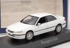 1:43 Scale White NOREV Diecast Peugeot 406 Saloon Model