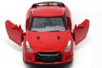 Kids 1:32 Black / Red / Yellow / White Diecast Nissan GT-R Toy