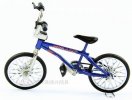 Mini Scale Black / Blue / Purple Alloy Made Bicycle Toy