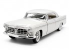 Black /White 1:18 Scale Maisto Diecast 1956 Chrysler 300B Model