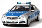 Silver 1:18 Scale Maisto Mercedes-Benz E-CLASS Police Model