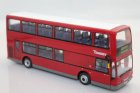 1:76 Scale Red Kids Double Decker Bus Model