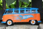 Full Functions 1:26 Scale Kids Blue-Orange R/C VW T1 Bus Toy