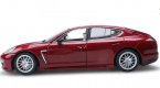 1:18 Scale Black / Silver / Red Diecast Porsche Panamera Model