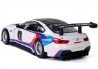 White Kids 1:32 Scale NO.1 Diecast BMW M6 GT3 Toy