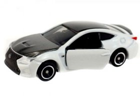 White-Black 1:59 NO.13 Kids Diecast Lexus RC F Toy