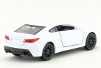 Kids Blue / White 1:36 Scale Welly Diecast Lexus RC F Toy