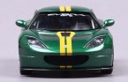 Green 1:24 Scale MotorMax Diecast Lotus Evora GT4 Model