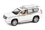 1:32 Black / White 2016 Diecast Toyota Land Cruiser Prado Toy