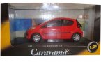 Yellow / Red 1:24 Scale Cararama Diecast Citroen C1 Model