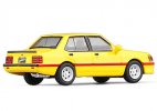 Yellow /White /Silver Diecast 1993 Mitsubishi Lancer EX2000 Toy