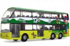 Happy Farms Theme 1:32 Scale Kids Alloy Double Decker Bus Toy