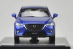 Red / Blue / Silver 1:43 Scale Diecast Mazda CX-3 Model