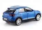 Blue / Golden 1:36 Scale Kids Diecast VW T-ROC SUV Toy