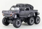 Kids Big Tyres Pull-Back Diecast Hummer H2 Pickup Truck Toy