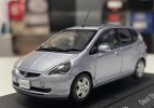 Silver 1:43 Scale Diecast 2001 Honda Fit Car Model