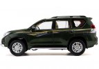 White / Green 1:18 Scale Diecast Toyota Land Cruiser PRADO Model