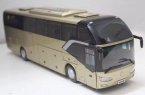 Blue / Golden 1:38 Scale Diecast Golden Dragon XML6122 Bus Model