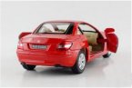 Red / Silver 1:36 Scale Kids Diecast Mercedes-Benz SLK 350 Toy