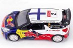 1:26 Scale Kids NO.2 Diecast 2013 WRC Citroen DS3 Toy