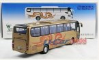 1:42 Scale Golden / Silver Die-Cast ShangHai Sunwin Tour Bus