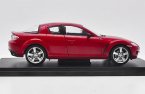 Red 1:24 Scale Diecast 2003 Mazda RX-8 Car Model