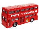 1:130 Scale TOMY NO.95 Red Die-cast Double Decker London Bus Toy