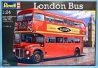Revell 1:24 Scale Red Plastics Made Double Decker London Bus