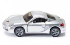 Mini Scale Silver Kids SIKU 1433 Diecast Porsche Cayman Toy