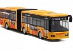 Kids Red / Blue /Yellow Large Scale Die-Cast Articulated Bus Toy