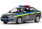 Gray 1:43 Scale Ukraine Police Diecast Mitsubishi Lancer Model