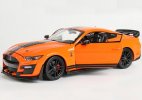 Orange 1:24 Scale MaiSto Diecast Ford Mustang Shelby GT500 Model