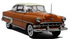Orange 1:18 Scale SunStar Diecast 1954 Chevrolet BEL AIR