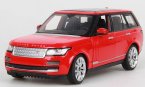 1:24 Scale Red / White / Black Rastar Diecast Range Rover Model