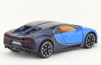 Kids 1:32 Scale Red / Blue Diecast Bugatti Chiron Toy