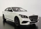 1:18 Black / White Diecast 2017 Hyundai Genesis G80 Sport Model