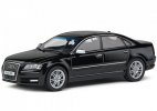 White /Black 1:43 Scale Solido Diecast 2010 Audi S8 D3 Car Model