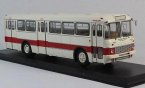 White 1:42 Scale Diecast Ikarus 556 Bus Model