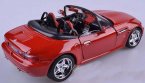 Red 1:18 Scale Bburago Diecast BMW M Roadster Model