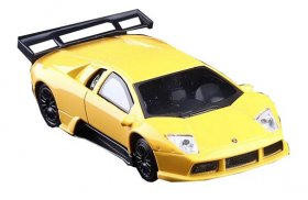 Yellow 1:43 Kids Diecast Lamborghini Murcielago R-GT Toy