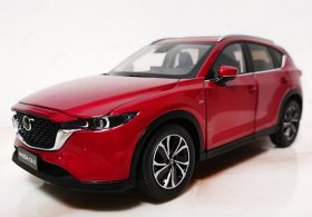 Red 1:18 Scale Diecast 2022 Mazda CX-5 SUV Model