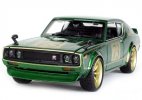 Green 1:24 Maisto Diecast 1973 Nissan Skyline 2000 GT-R Model